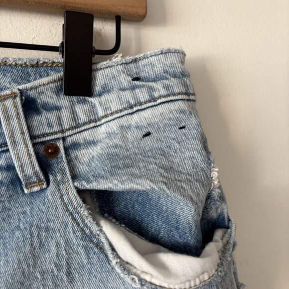 Abercrombie & Fitch Women's The 90s Straight Ultra High Rise Jean Size 33/16 L - Picture 12 of 16